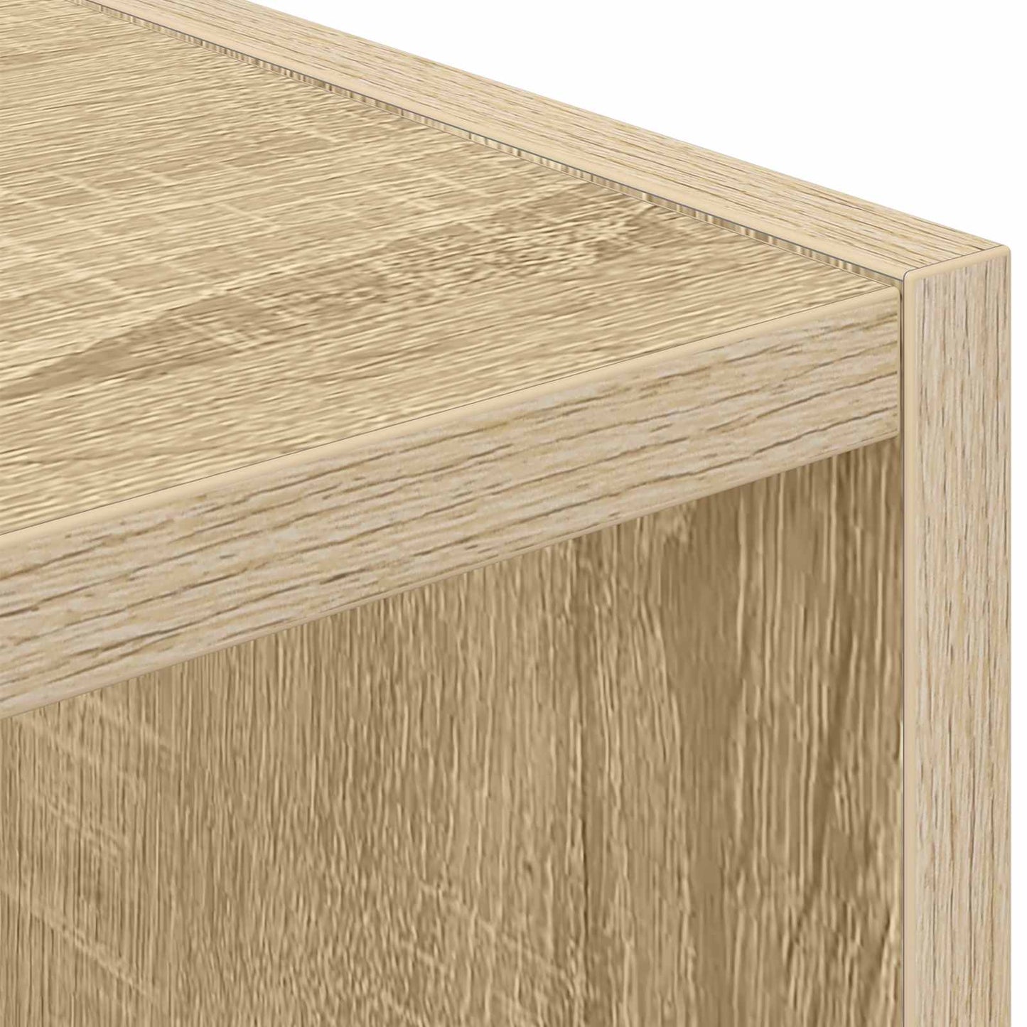 vidaXL Κομοδίνο Δρύς Sonoma 35 x 32 x 68,5 εκ Επεξεργασμένο Ξύλο