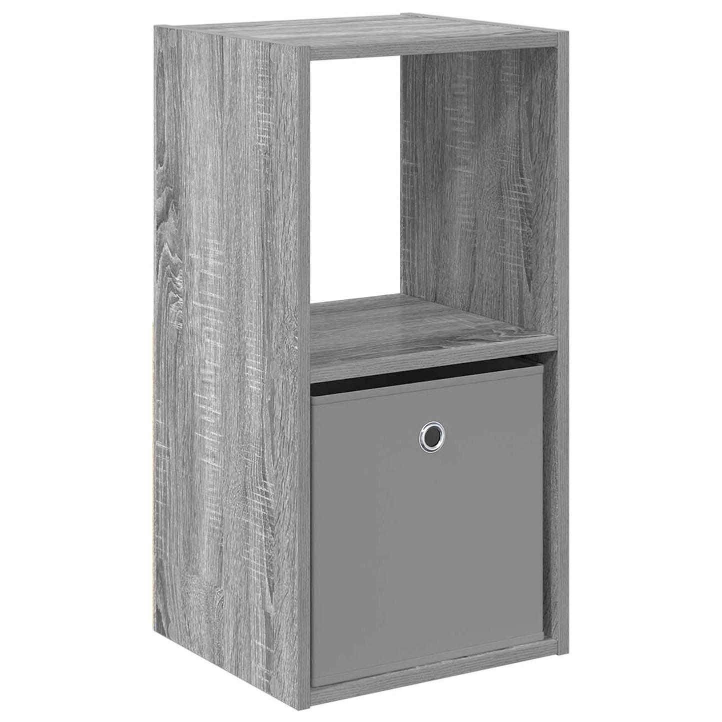 vidaXL Κομοδίνο Γκρι Sonoma 35 x 32 x 68,5 εκ Επεξεργασμένο Ξύλο