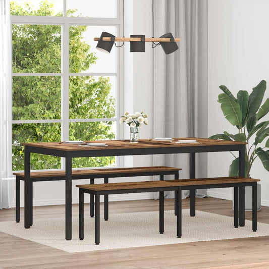 vidaXL Τραπεζαρίες 180 x 90 x 75 cm Επεξεργασμένο Ξύλο Ορθογώνιος