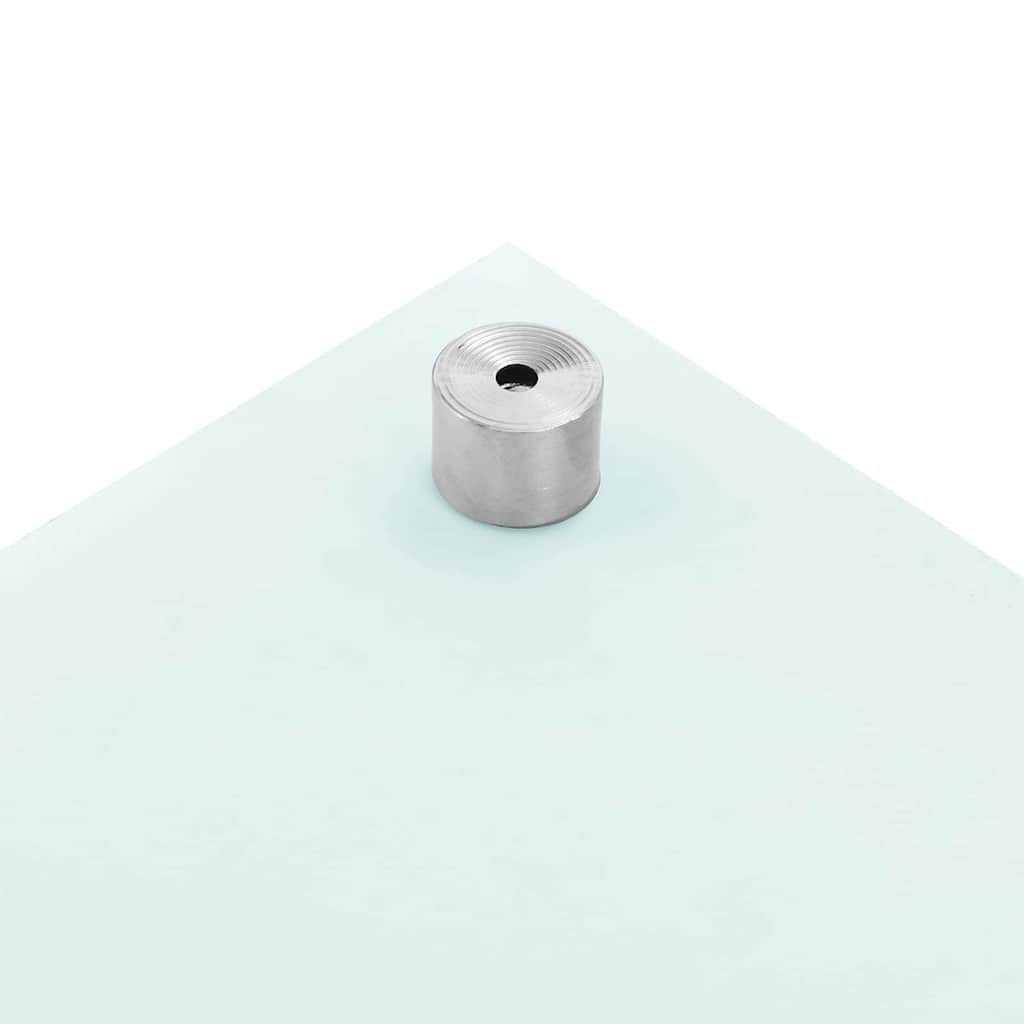 vidaXL Πλάτη κουζίνας 2 τμχ. Λευκό 90 x 60 cm σκληρυμένο γυαλί