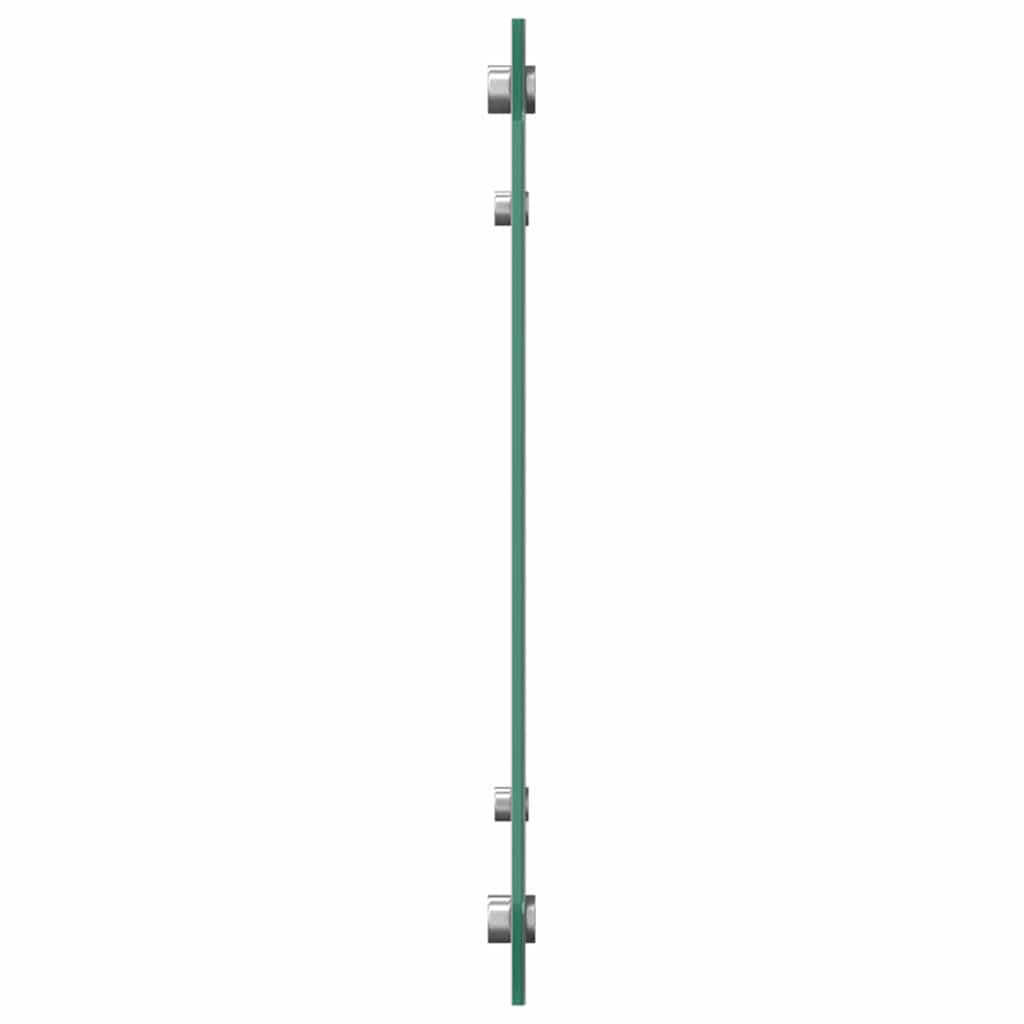 vidaXL Πλάτη κουζίνας 2 τμχ. Ανοιχτό γκρι 90 x 40 cm σκληρυμένο γυαλί