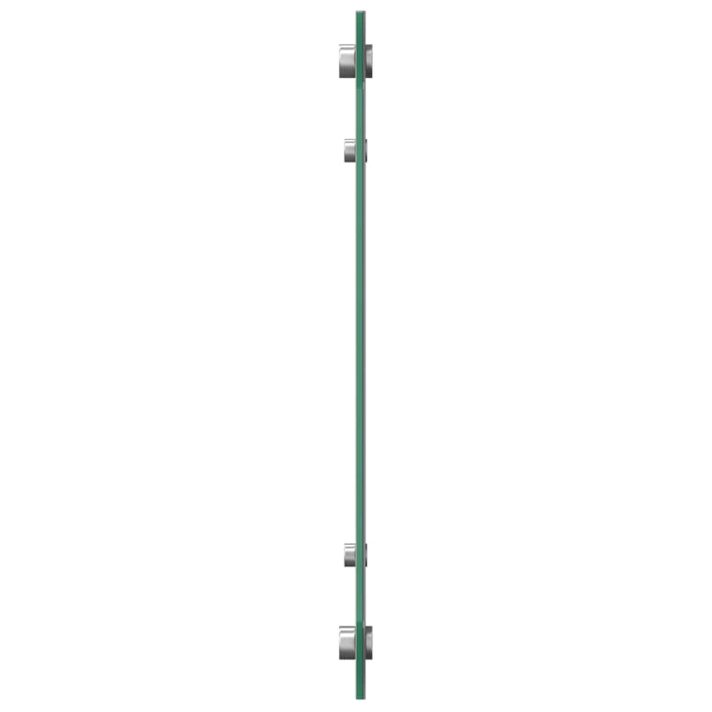 vidaXL Πλάτη κουζίνας 2 τμχ. Ανοιχτό γκρι 100 x 40 cm σκληρυμένο γυαλί