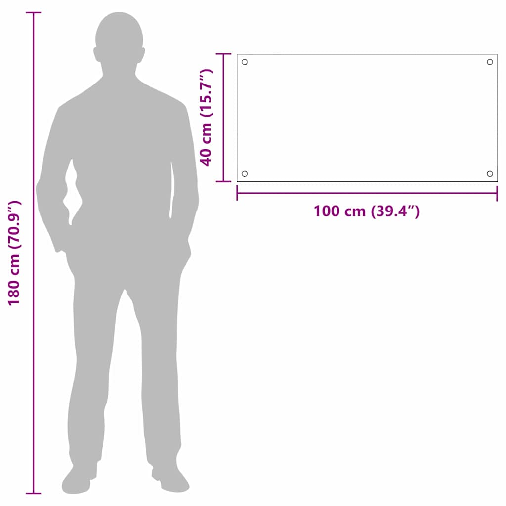 vidaXL Πλάτη κουζίνας 2 τμχ. Ανοιχτό γκρι 100 x 40 cm σκληρυμένο γυαλί