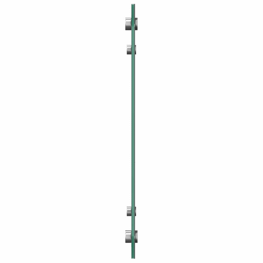 vidaXL Πλάτη κουζίνας 2 τμχ. Σκούρο Γκρι 80 x 40 cm σκληρυμένο γυαλί