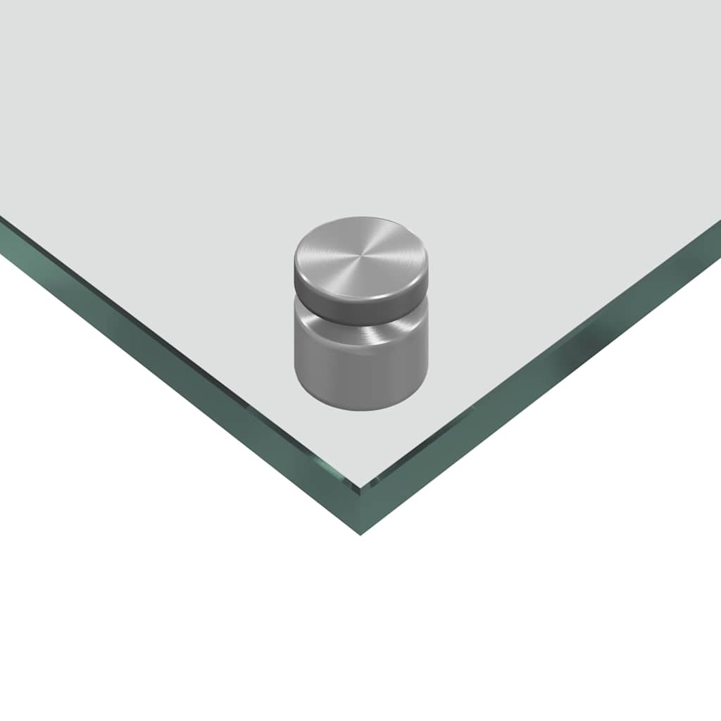 vidaXL Πλάτη κουζίνας 2 τμχ. Διαφανές 110 x 40 cm σκληρυμένο γυαλί