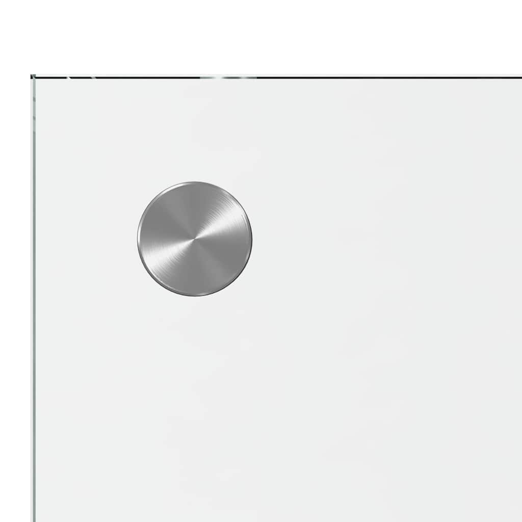 vidaXL Πλάτη κουζίνας 2 τμχ. Διαφανές 110 x 60 cm σκληρυμένο γυαλί