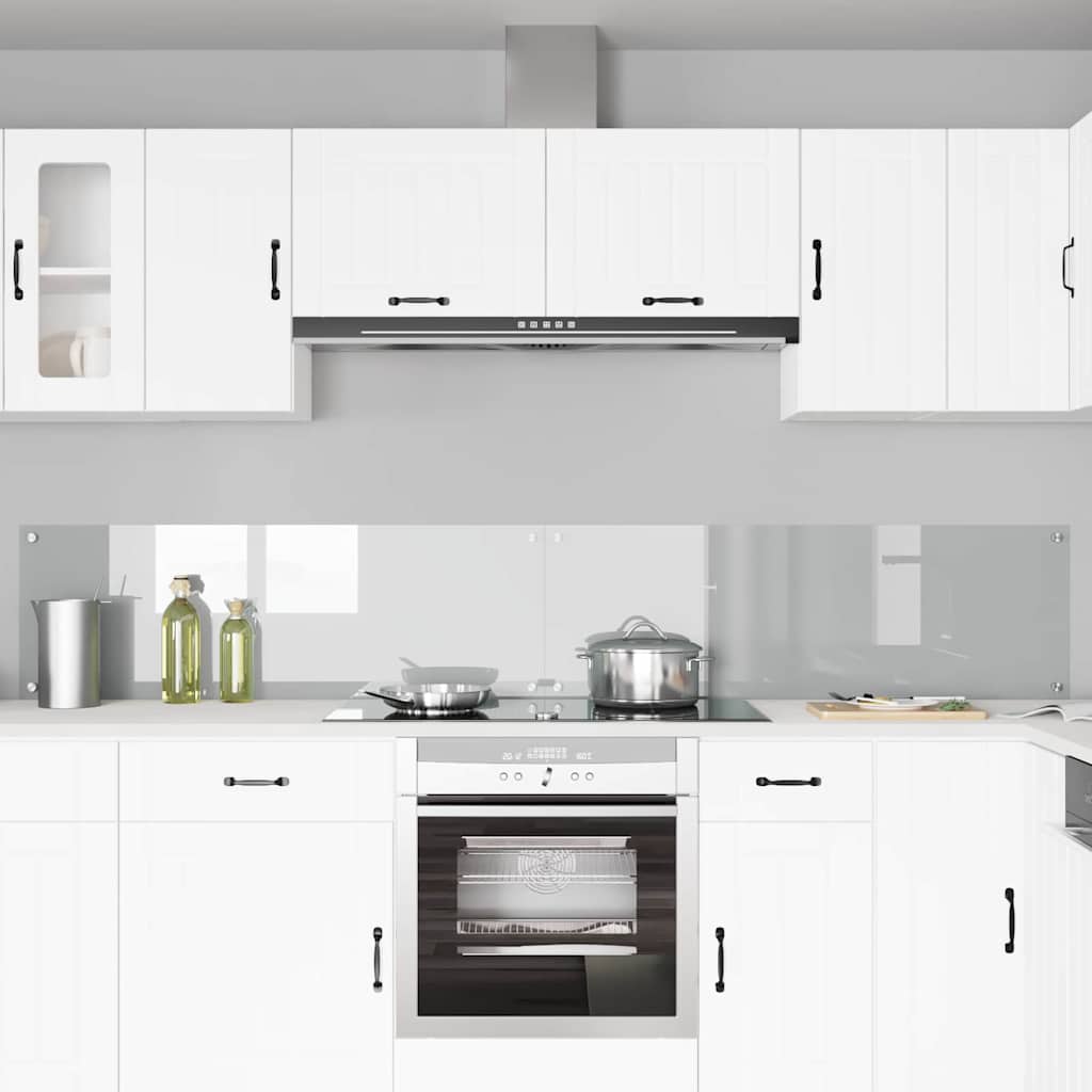 vidaXL Πλάτη κουζίνας 2 τμχ. Διαφανές 120 x 40 cm σκληρυμένο γυαλί