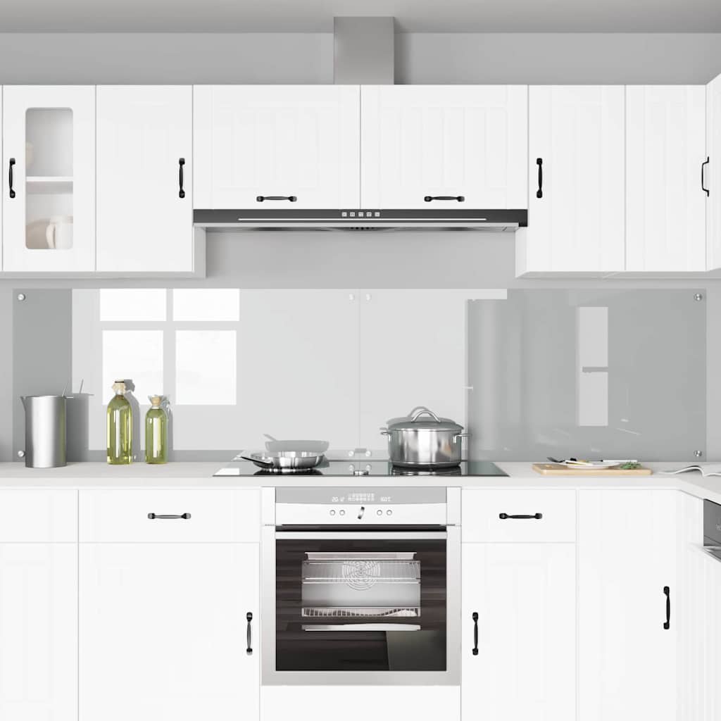 vidaXL Πλάτη κουζίνας 2 τμχ. Διαφανές 120 x 60 cm σκληρυμένο γυαλί