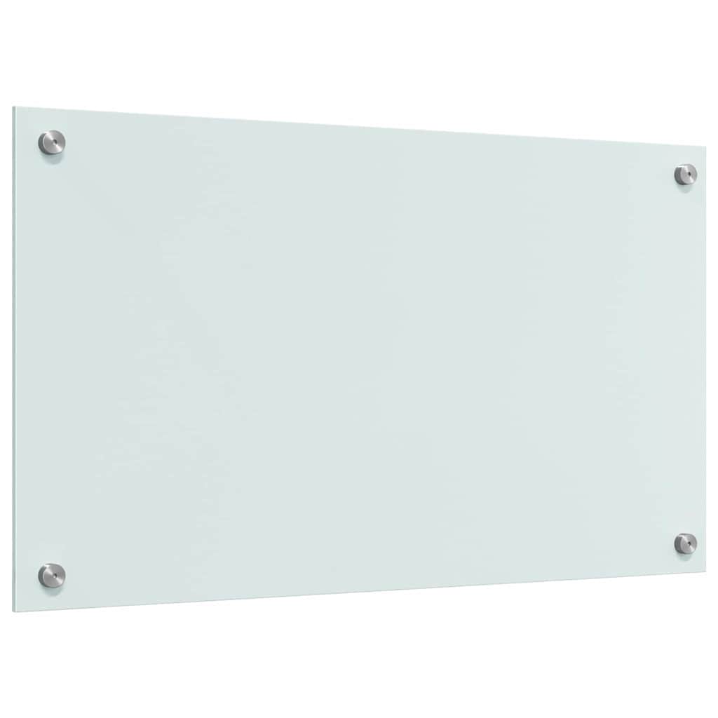 vidaXL Πλάτη κουζίνας 2 τεμ. Λευκό 70 x 40 cm σκληρυμένο γυαλί