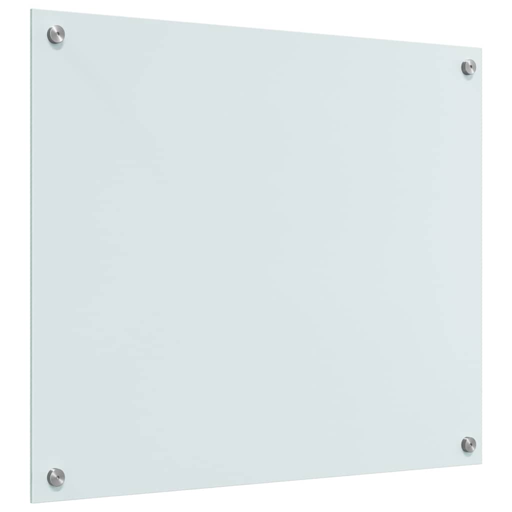 vidaXL Πλάτη κουζίνας 2 τεμ. Λευκό 70 x 60 cm σκληρυμένο γυαλί