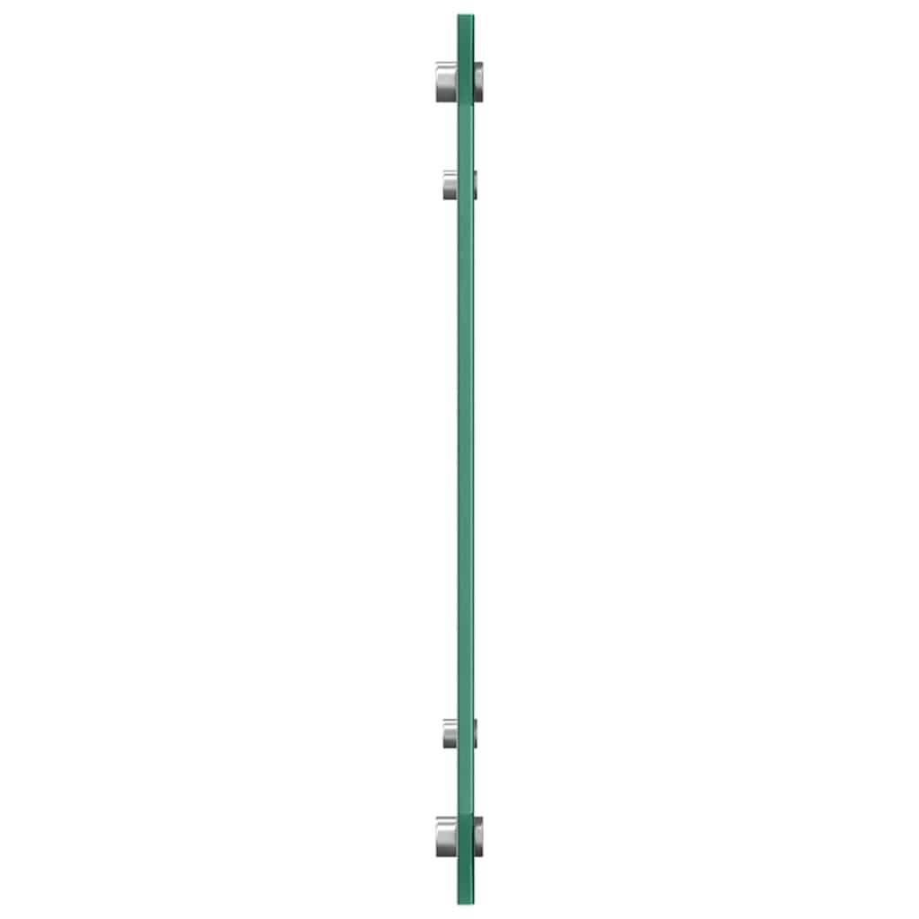 vidaXL Πλάτη κουζίνας 2 τεμ. Λευκό 80 x 40 cm σκληρυμένο γυαλί