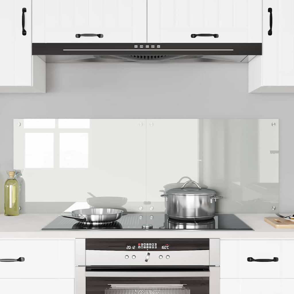 vidaXL Πλάτη κουζίνας 2 τμχ. Διαφανές 70 x 50 cm σκληρυμένο γυαλί
