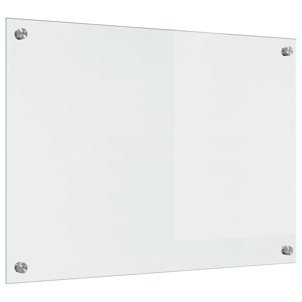 vidaXL Πλάτη κουζίνας 2 τμχ. Διαφανές 70 x 50 cm σκληρυμένο γυαλί