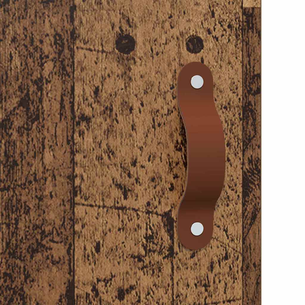 vidaXL Ντουλάπα τοίχου Επιτοίχιο 2 pcs Παλιό ξύλο 69,5 x 34 x 90 εκ.