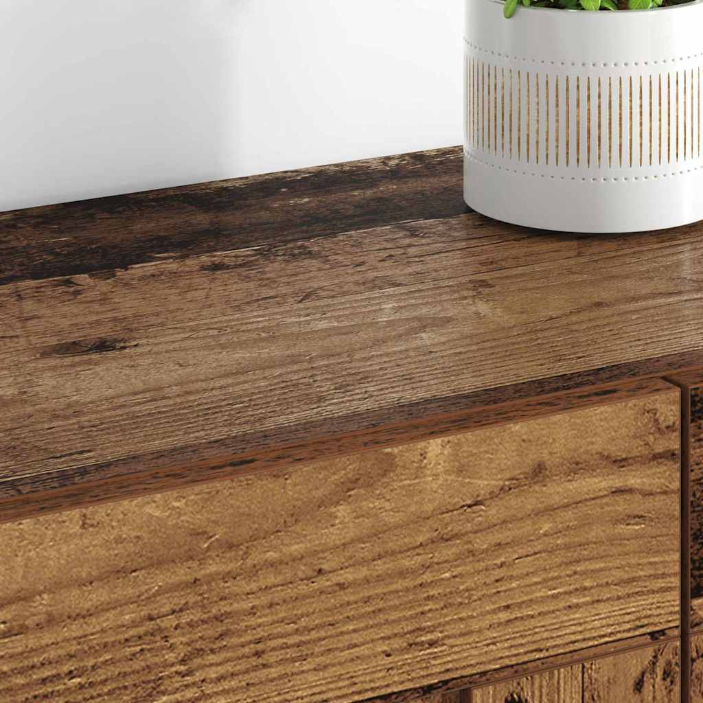 vidaXL Ντουλάπα τοίχου Επιτοίχιο 2 pcs Παλιό ξύλο 69,5 x 34 x 90 εκ.