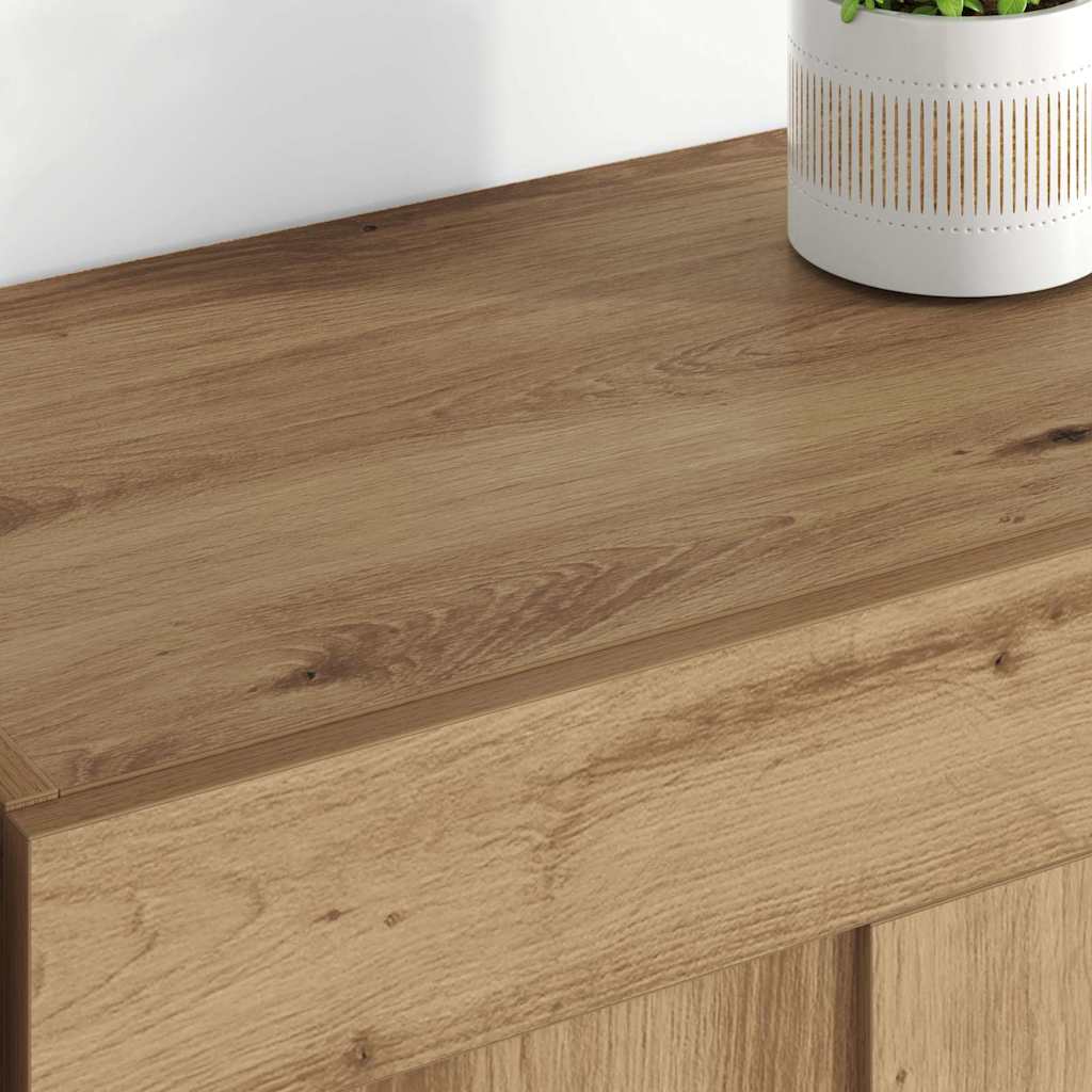 vidaXL Ντουλάπα τοίχου Επιτοίχιο 2 pcs Artisan Oak 69,5 x 34 x 90 εκ.
