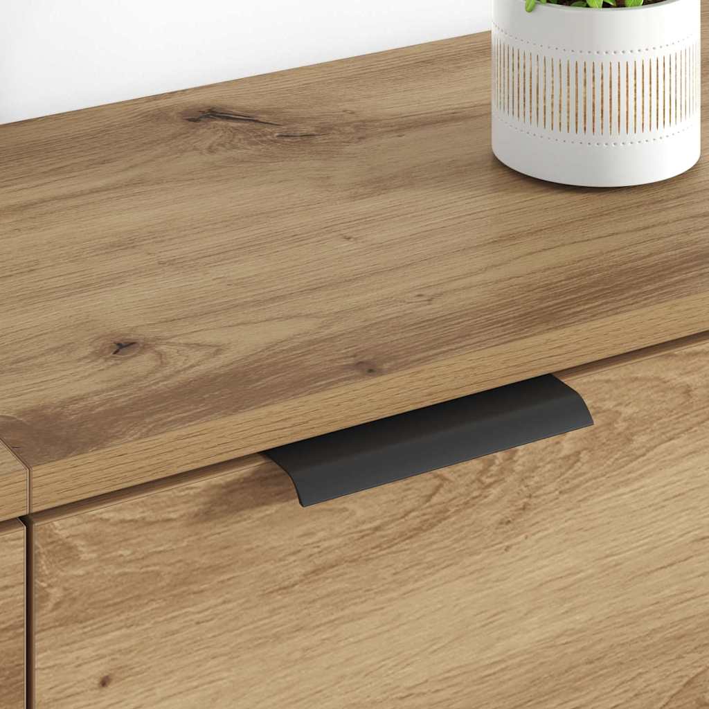 vidaXL Παραδοσιακά Πλευρικά Έπιπλα 2 τμχ. Artisan Oak 60 x 30 x 70 εκ.