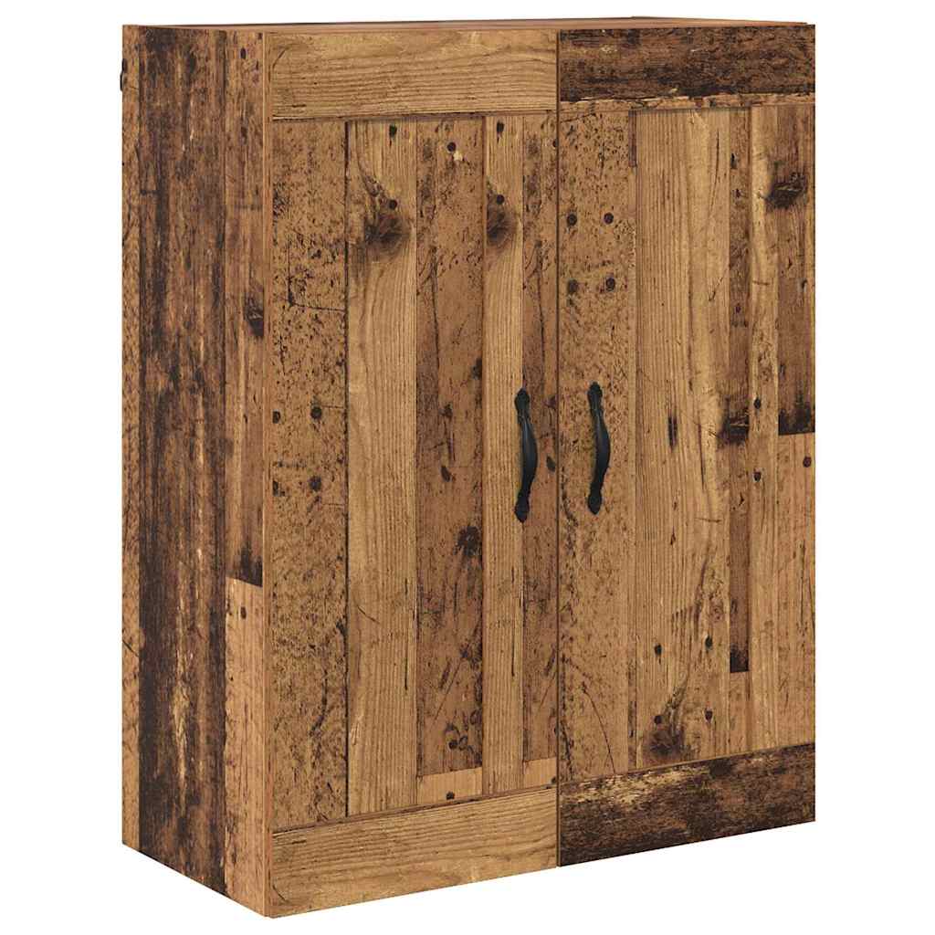 vidaXL Highboard Παλιό Ξύλο 69,5 x 34 x 180 εκ. Επεξεργασμένο Ξύλο