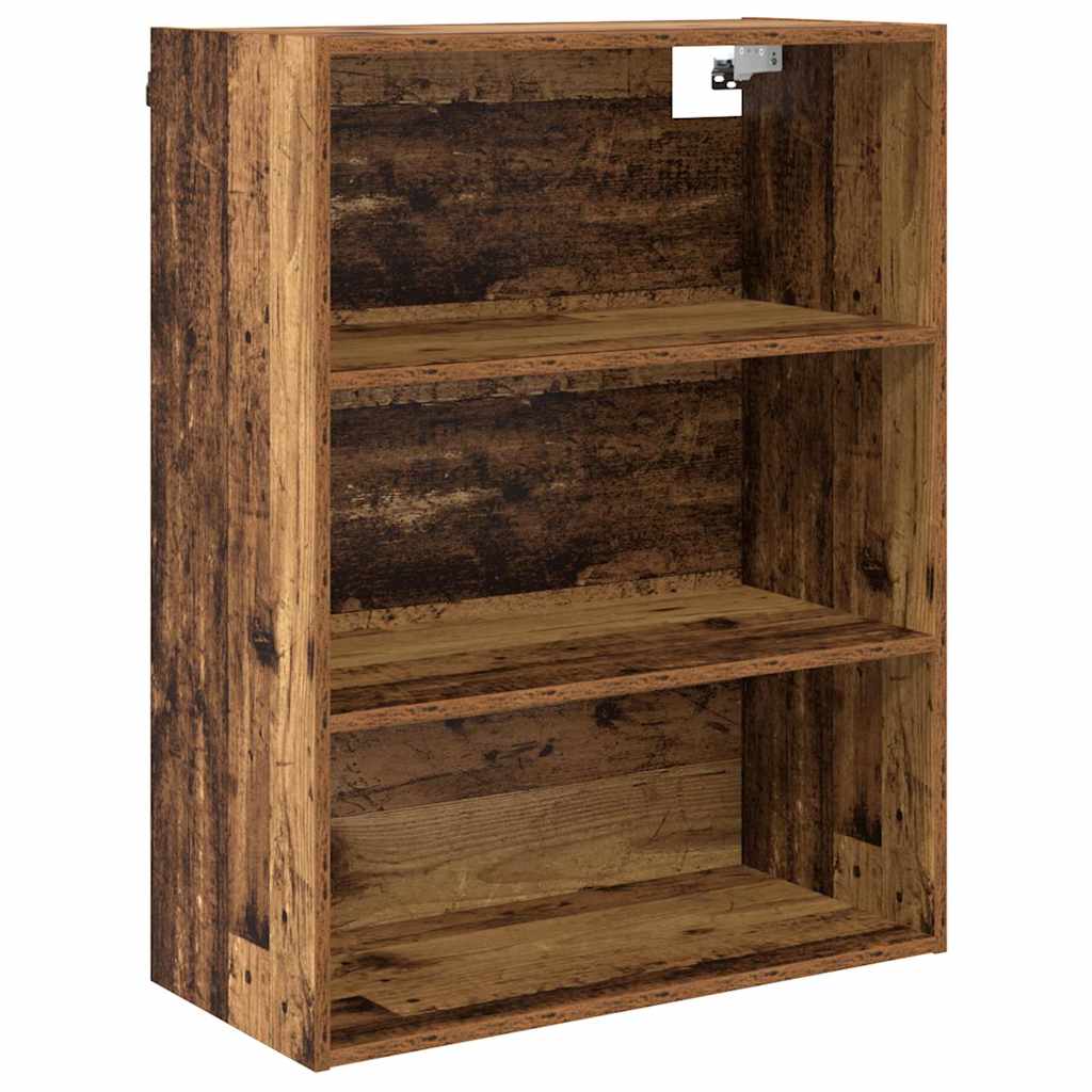 vidaXL Highboard Παλιό ξύλο 69,5 x 34 x 180 εκ. Επεξεργασμένο ξύλο