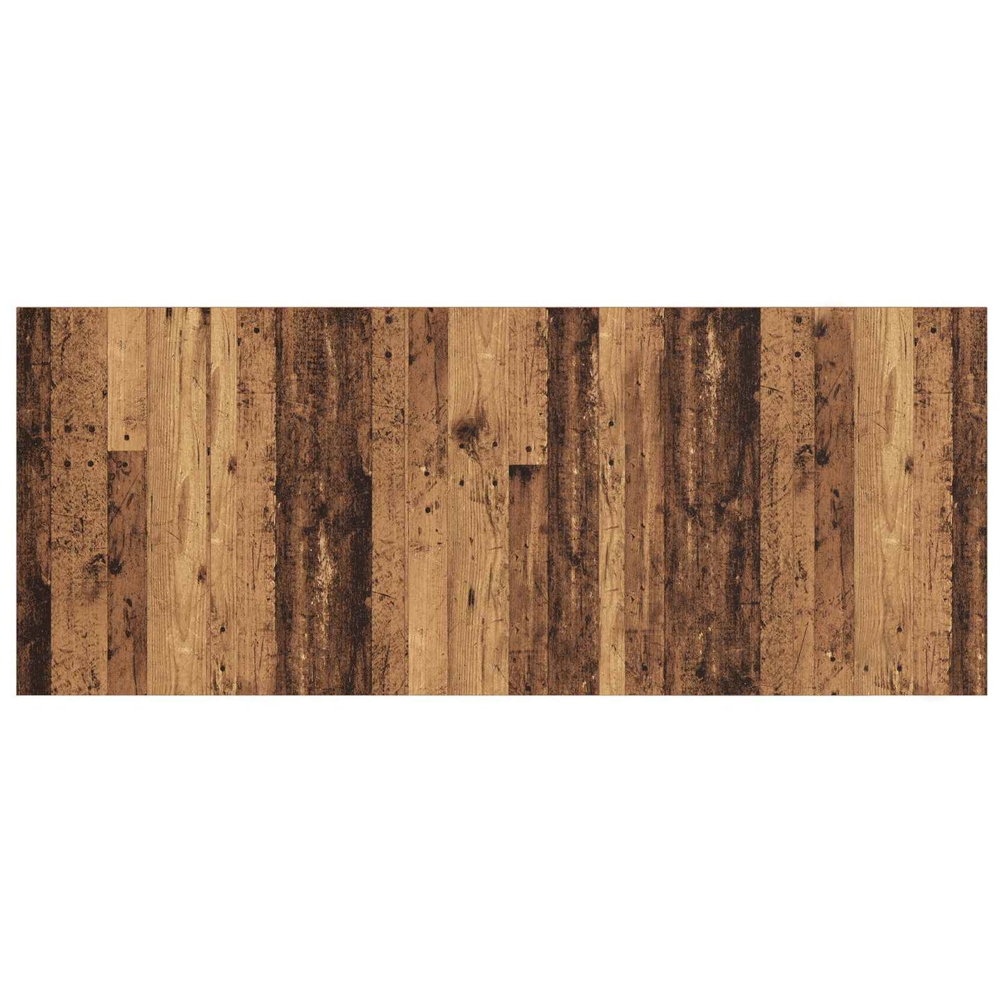 vidaXL Κεφαλή κρεβατιού με κομοδίνο με συρτάρι 3 pcs Παλιό Ξύλο