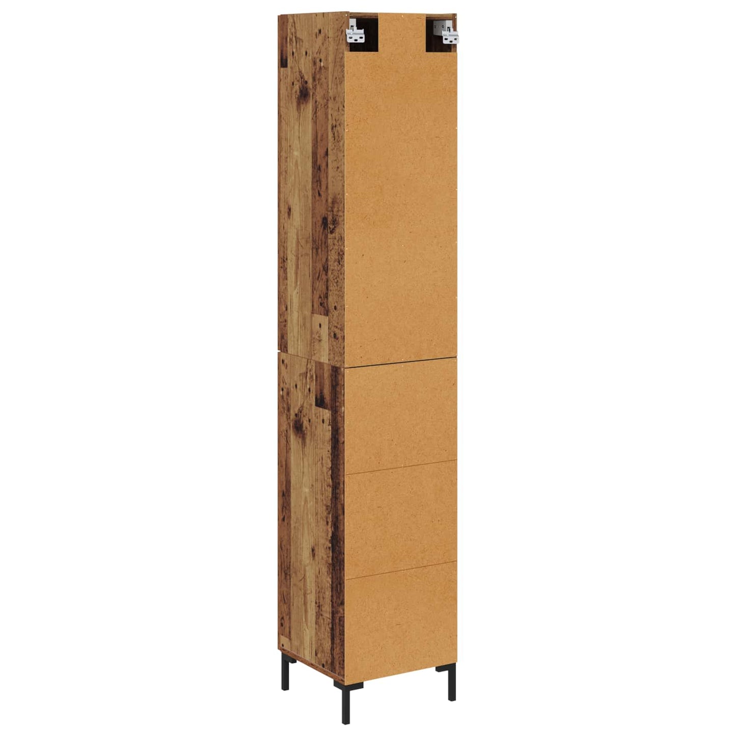 vidaXL Highboard Παλιό Ξύλο 69,5 x 34 x 180 εκ. Επεξεργασμένο ξύλο