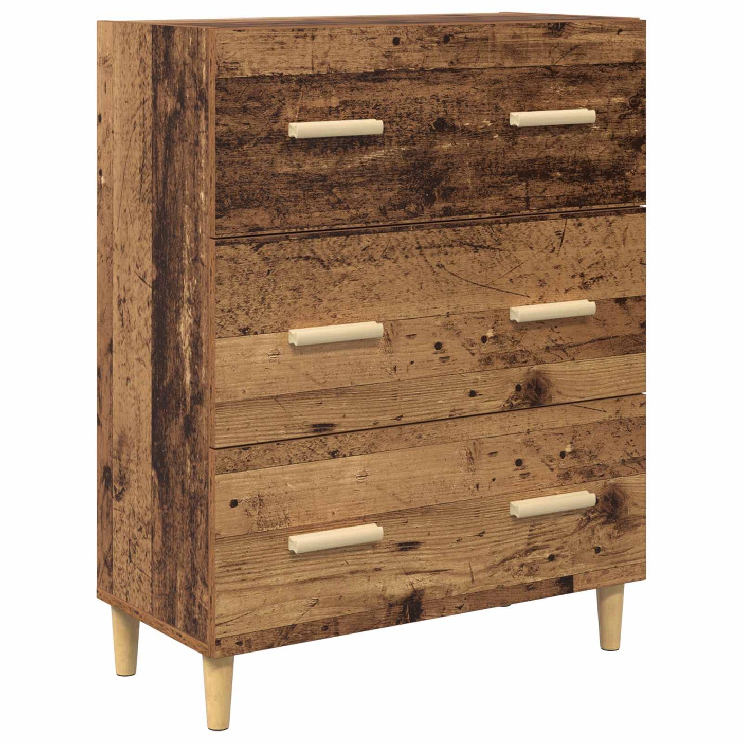 vidaXL Highboard Παλιό Ξύλο 69,5 x 32,5 x 180 εκ Επεξεργασμένο ξύλο