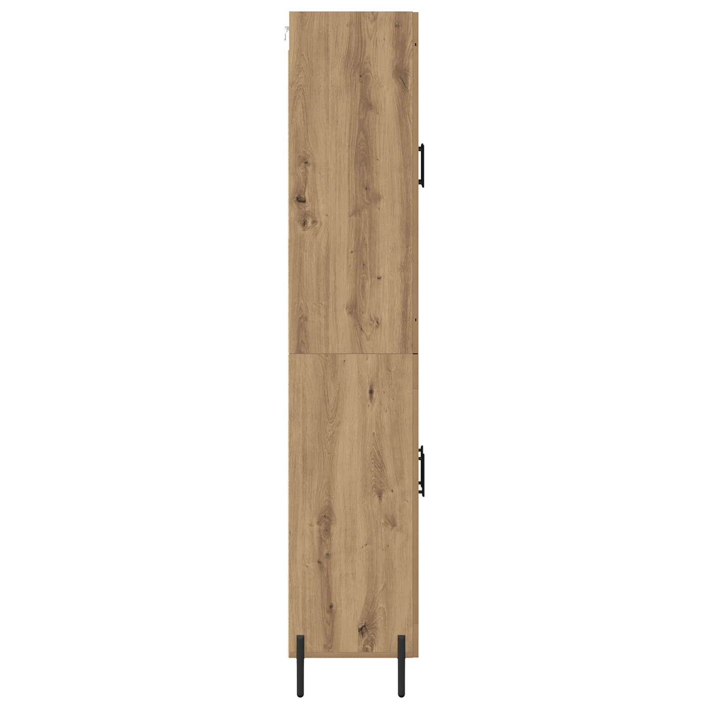 vidaXL Highboard 2 pcs Artisan Oak Επεξεργασμένο ξύλο