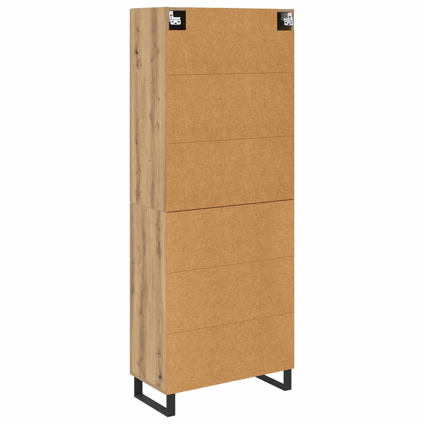 vidaXL Highboard 2 τμχ. Artisan Oak 69,5 x 34 x 180 εκ.