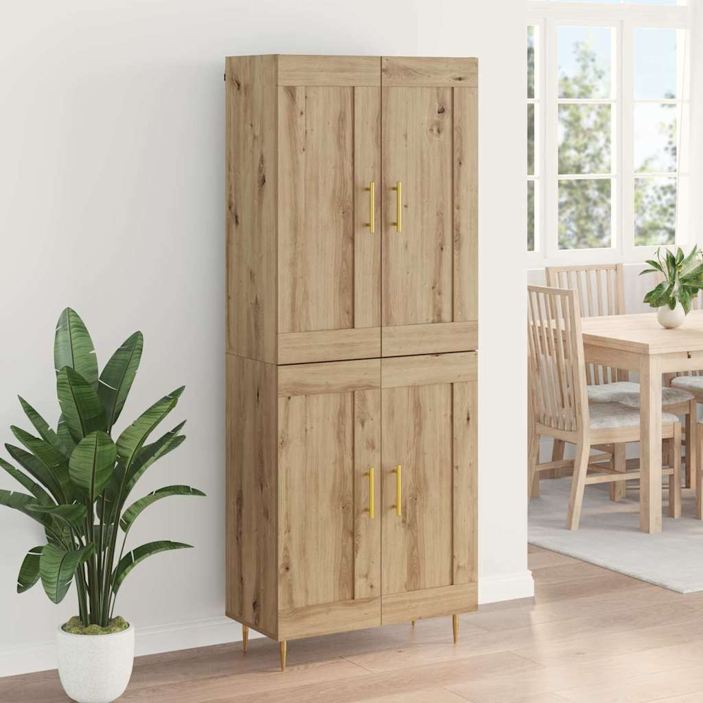 Highboard Artisan Oak 69,5 x 34 x 180 εκ. Επεξεργασμένο ξύλο