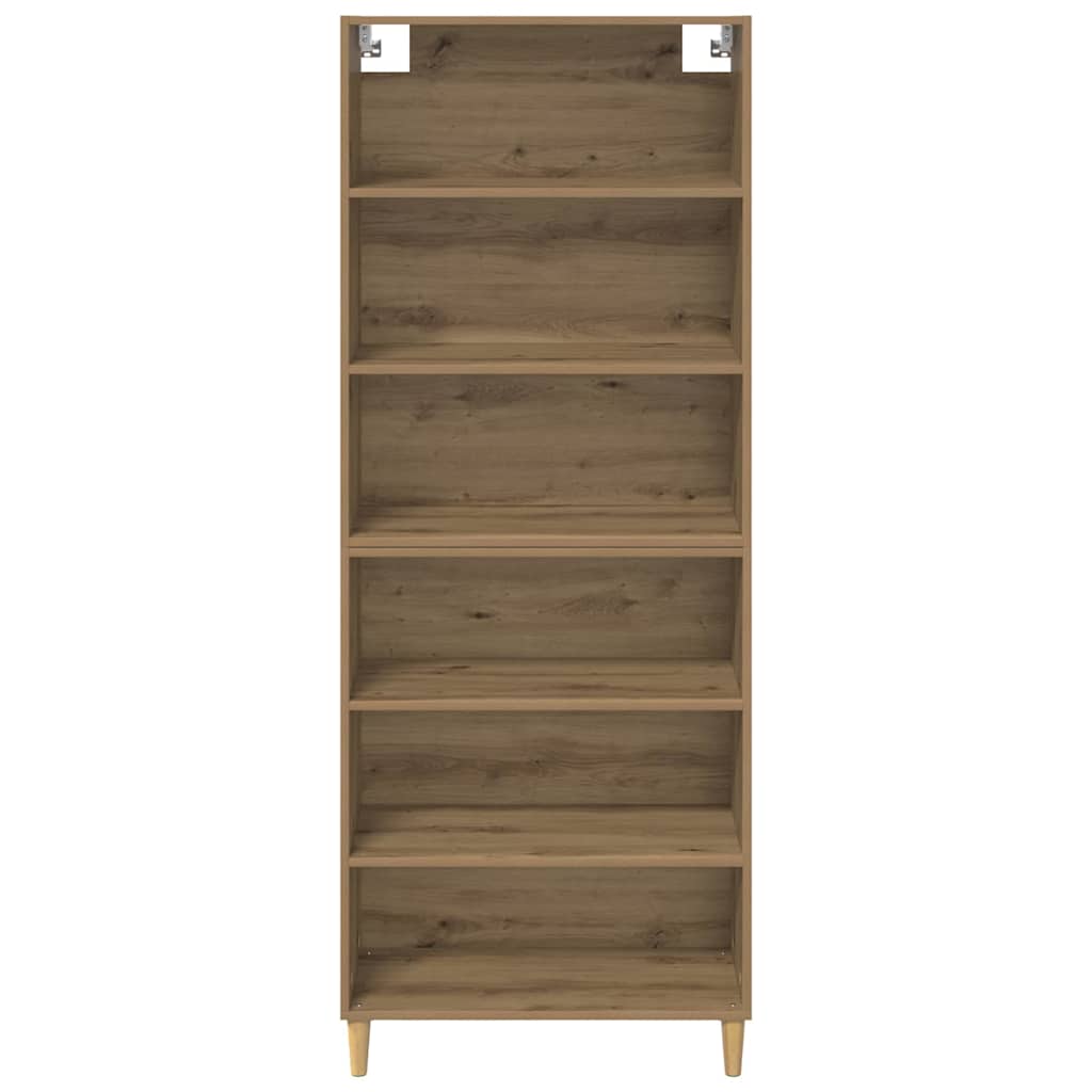 vidaXL Highboard Artisan Oak 69,5 x 32,5 x 180 εκ Επεξεργασμένο ξύλο