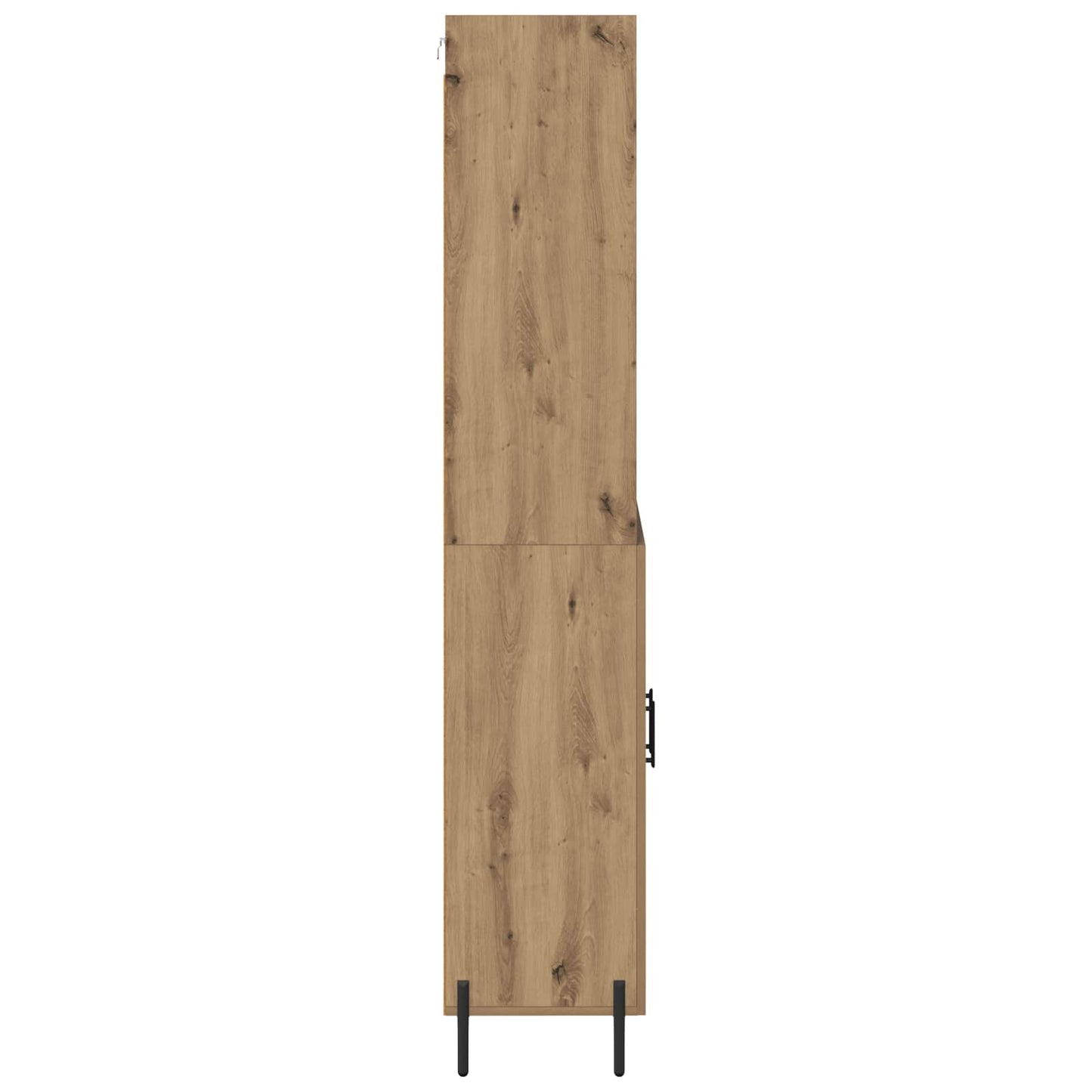 vidaXL Highboard Artisan Oak 69,5 x 32,5 x 180 εκ Επεξεργασμένο ξύλο