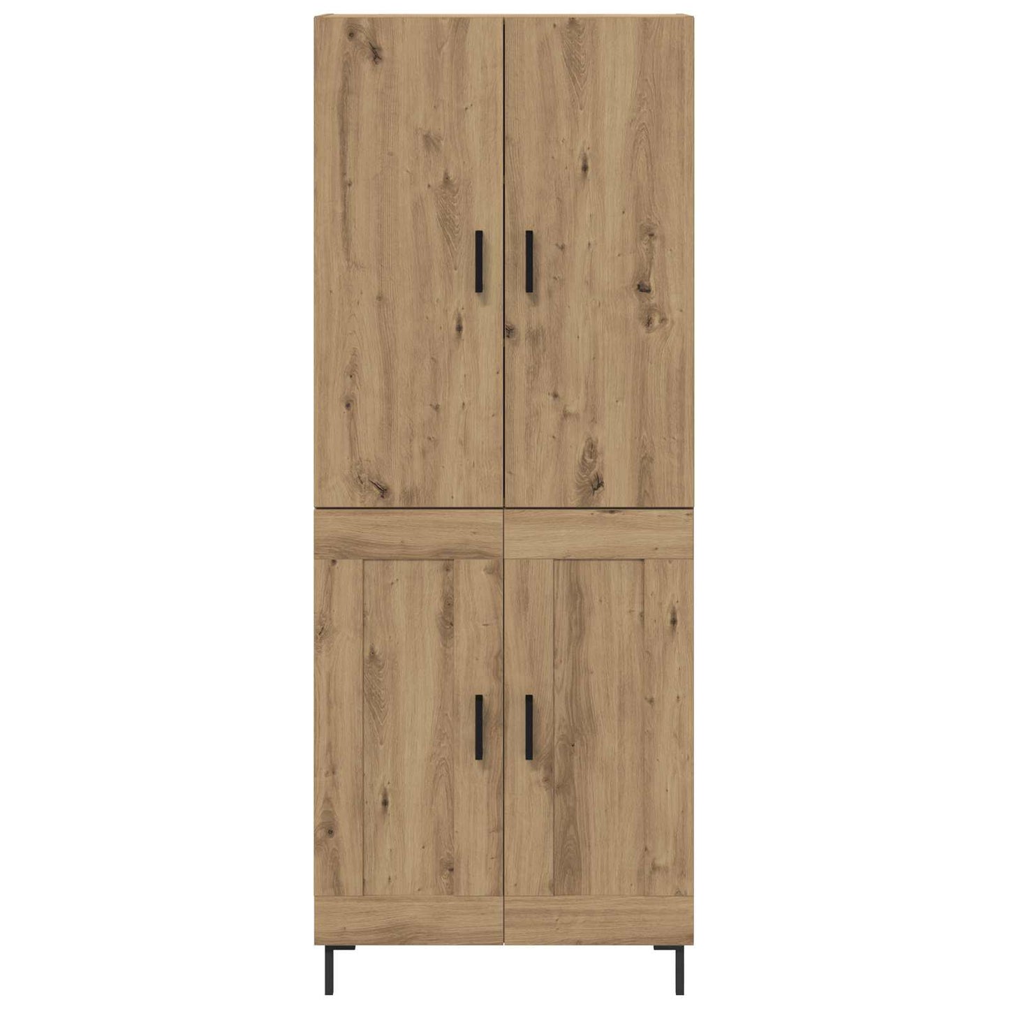 vidaXL Highboard Artisan Oak 69,5 x 34 x 180 εκ. Επεξεργασμένο ξύλο