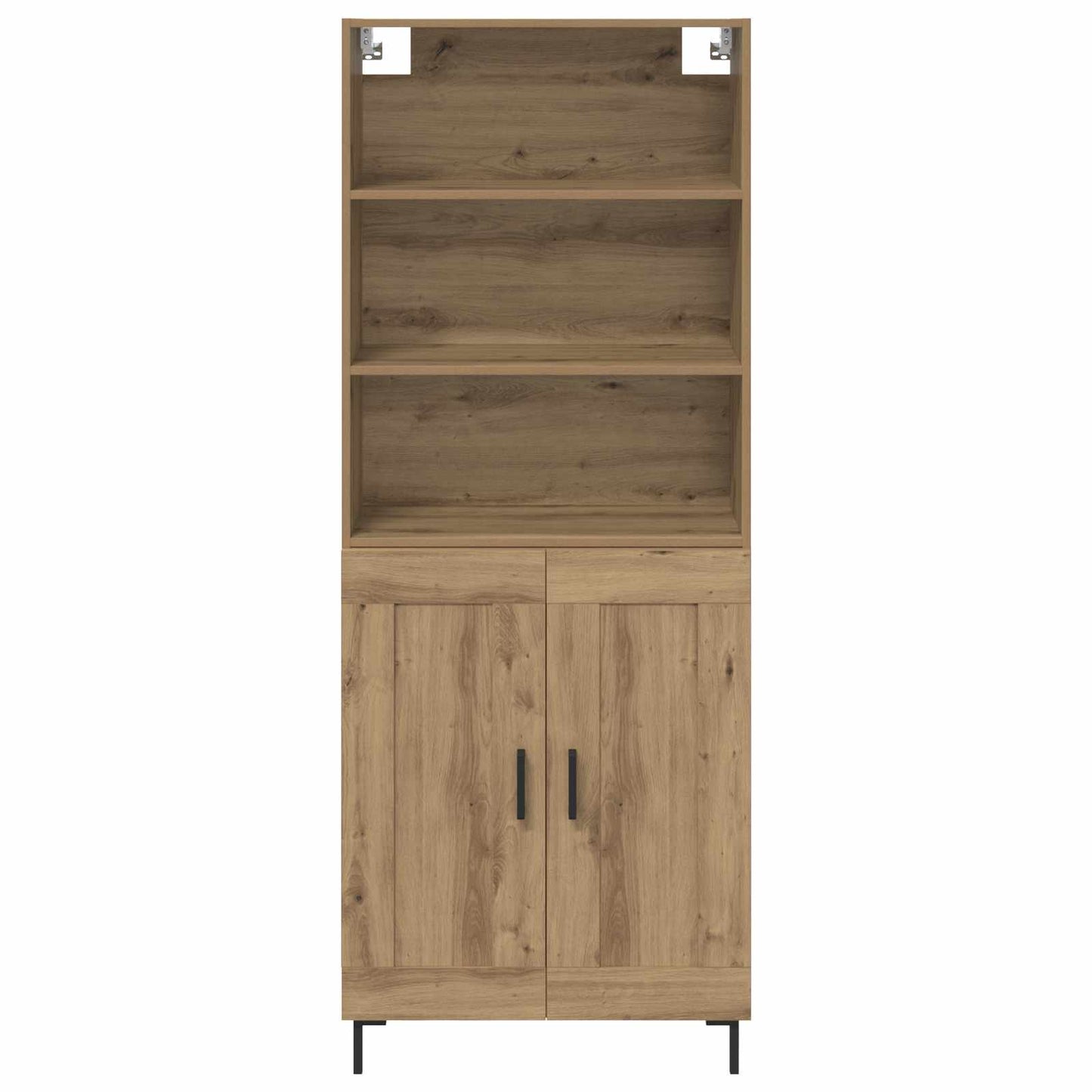 vidaXL Highboard Artisan Oak 69,5 x 34 x 180 εκ. Επεξεργασμένο ξύλο