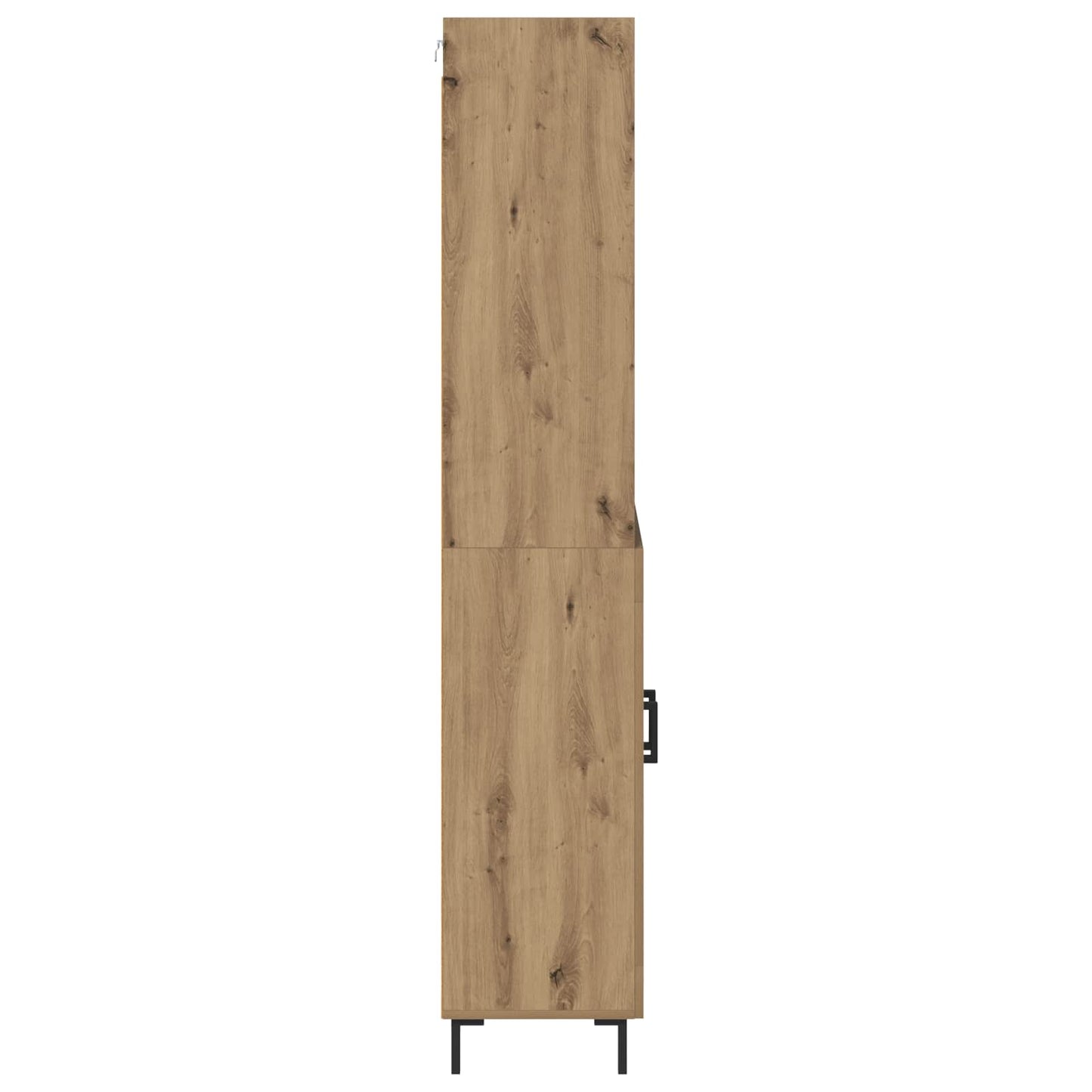 vidaXL Highboard Artisan Oak 69,5 x 34 x 180 εκ. Επεξεργασμένο ξύλο