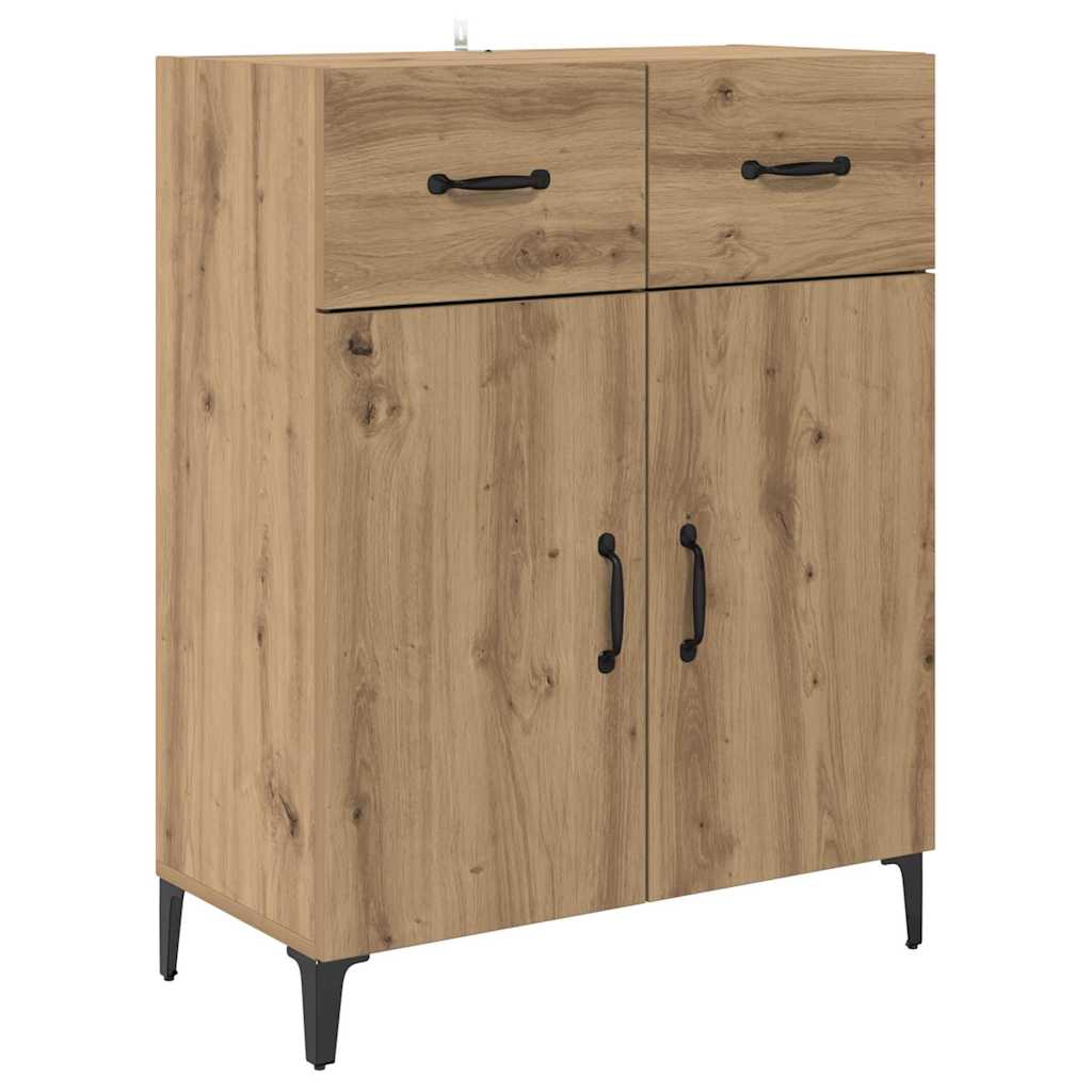 vidaXL Highboard Artisan Oak 69,5 x 34 x 180 εκ. Επεξεργασμένο ξύλο