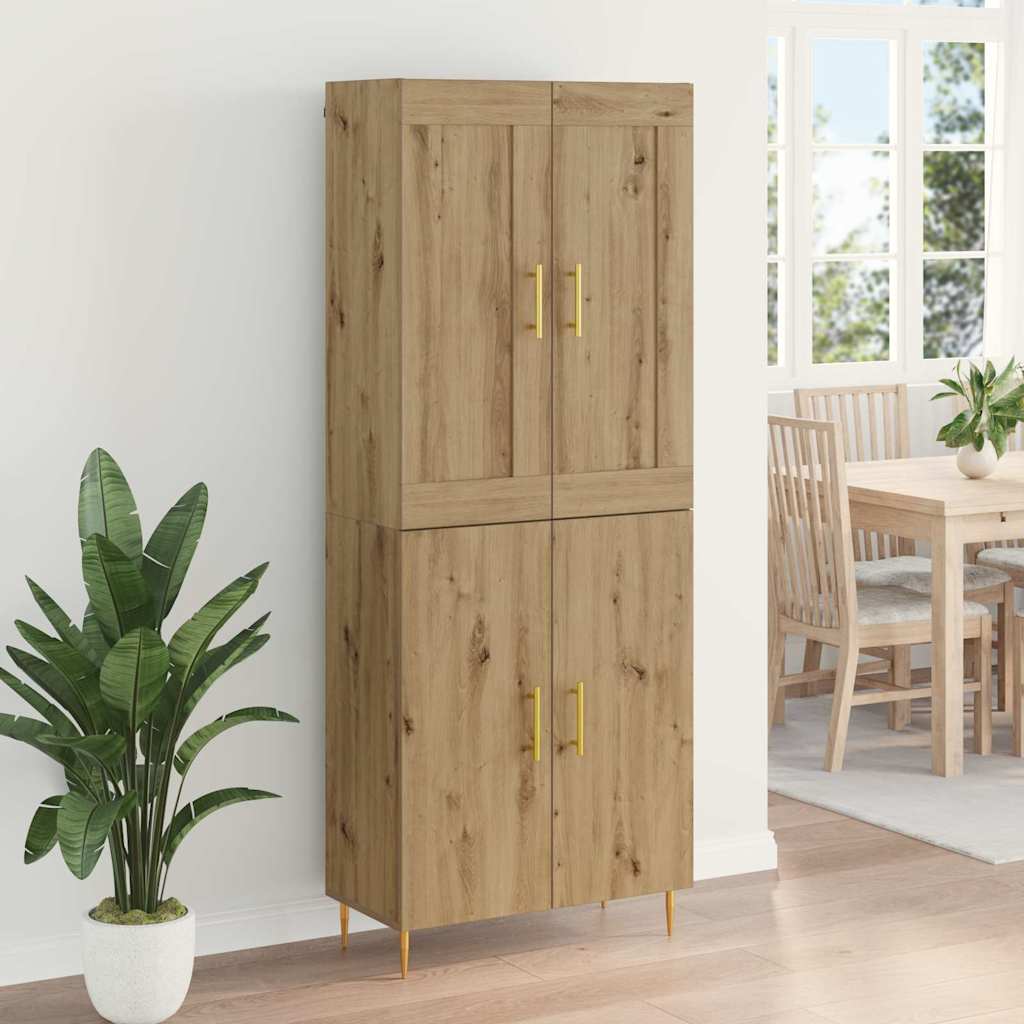 Highboard Artisan Oak 69,5 x 34 x 180 εκ. Επεξεργασμένο ξύλο