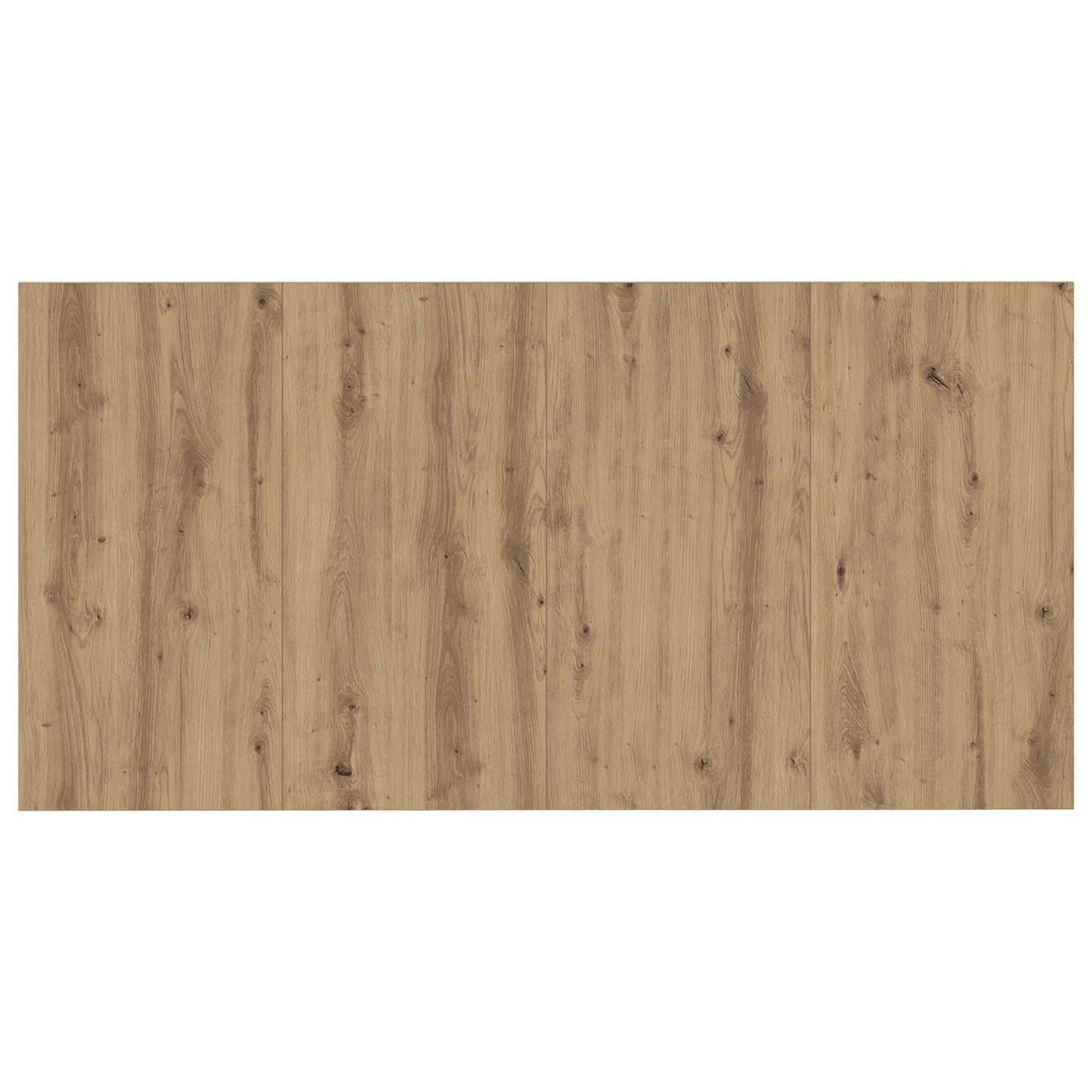 vidaXL Κεφαλή κρεβατιού με κομοδίνο με συρτάρι 3 pcs Artisan Oak