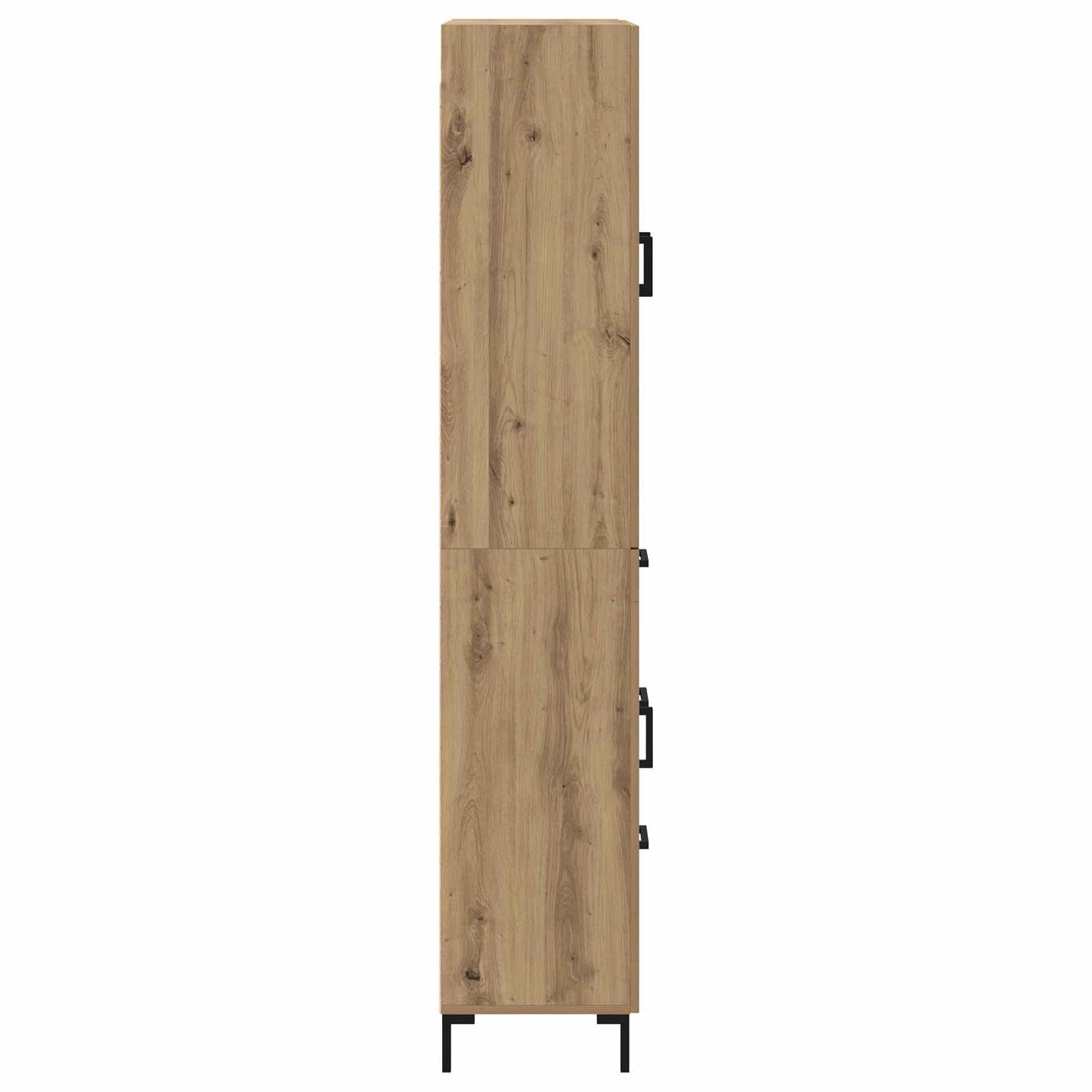 vidaXL Highboard Artisan Oak 69,5 x 34 x 180 εκ. Επεξεργασμένο ξύλο