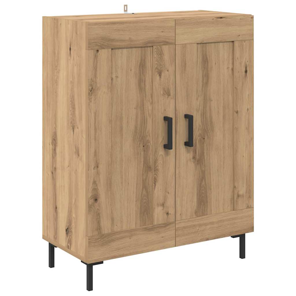 vidaXL Highboard 2 pcs Artisan Oak Επεξεργασμένο ξύλο