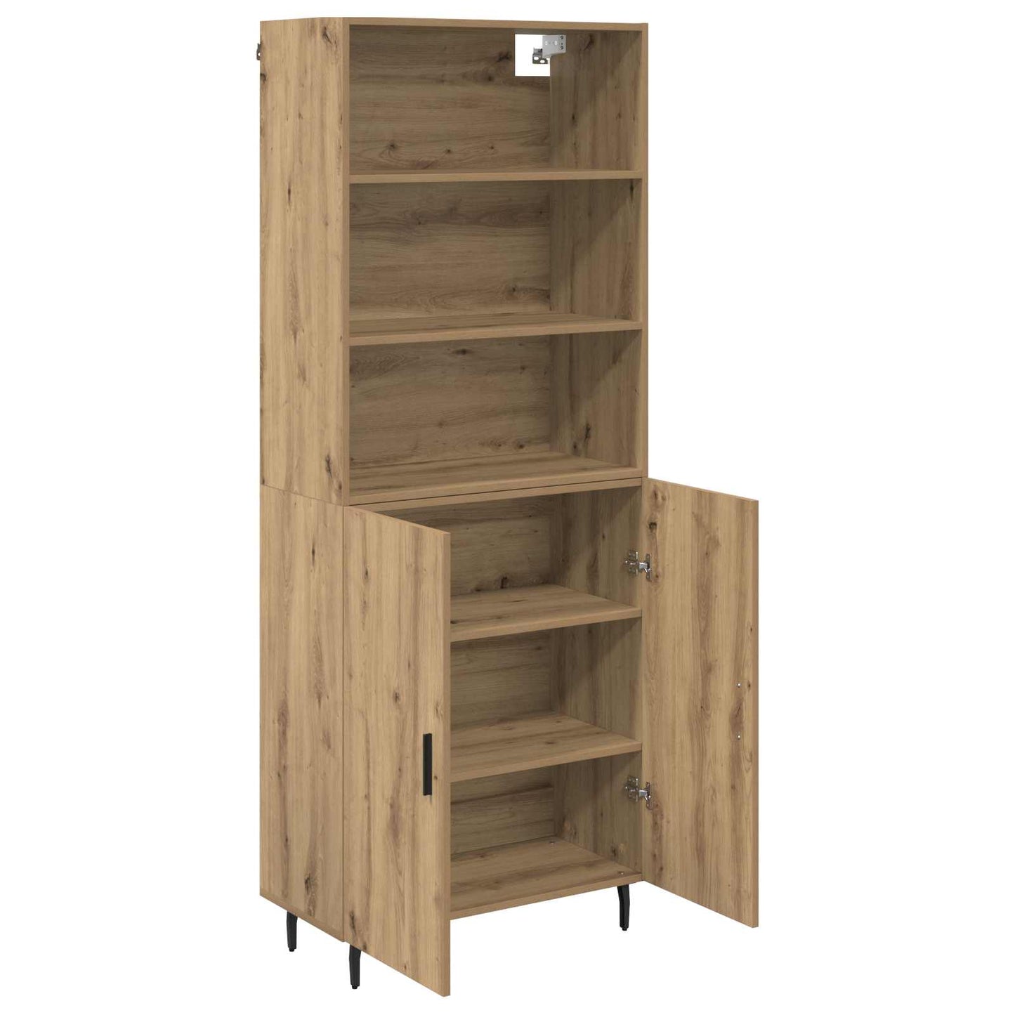vidaXL Highboard Artisan Oak 69,5 x 34 x 180 εκ.