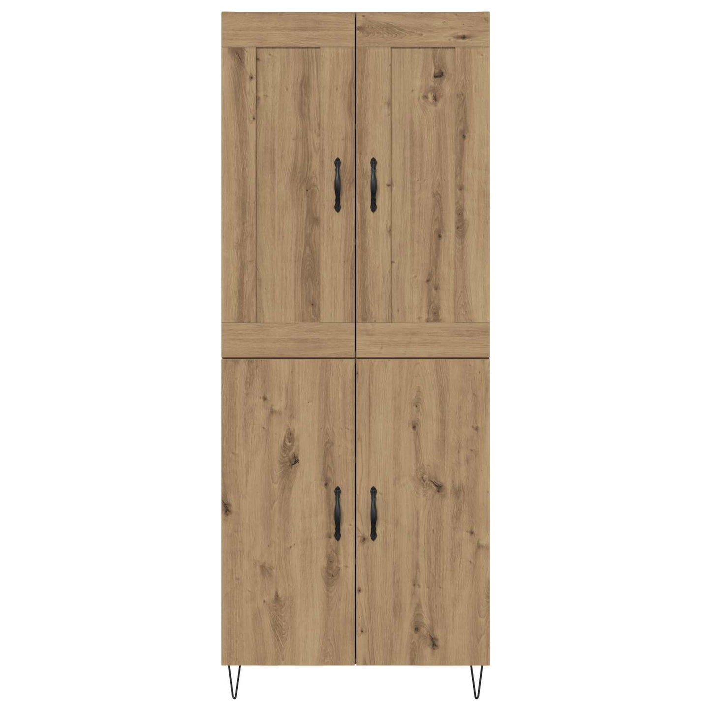 vidaXL Highboard Artisan Oak 69,5 x 34 x 180 εκ. Επεξεργασμένο ξύλο