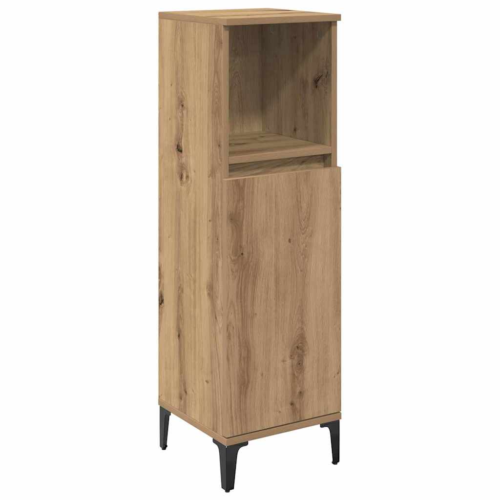 vidaXL Σετ Επίπλων Μπάνιου 3 pcs Artisan Oak Επεξεργασμένο ξύλο