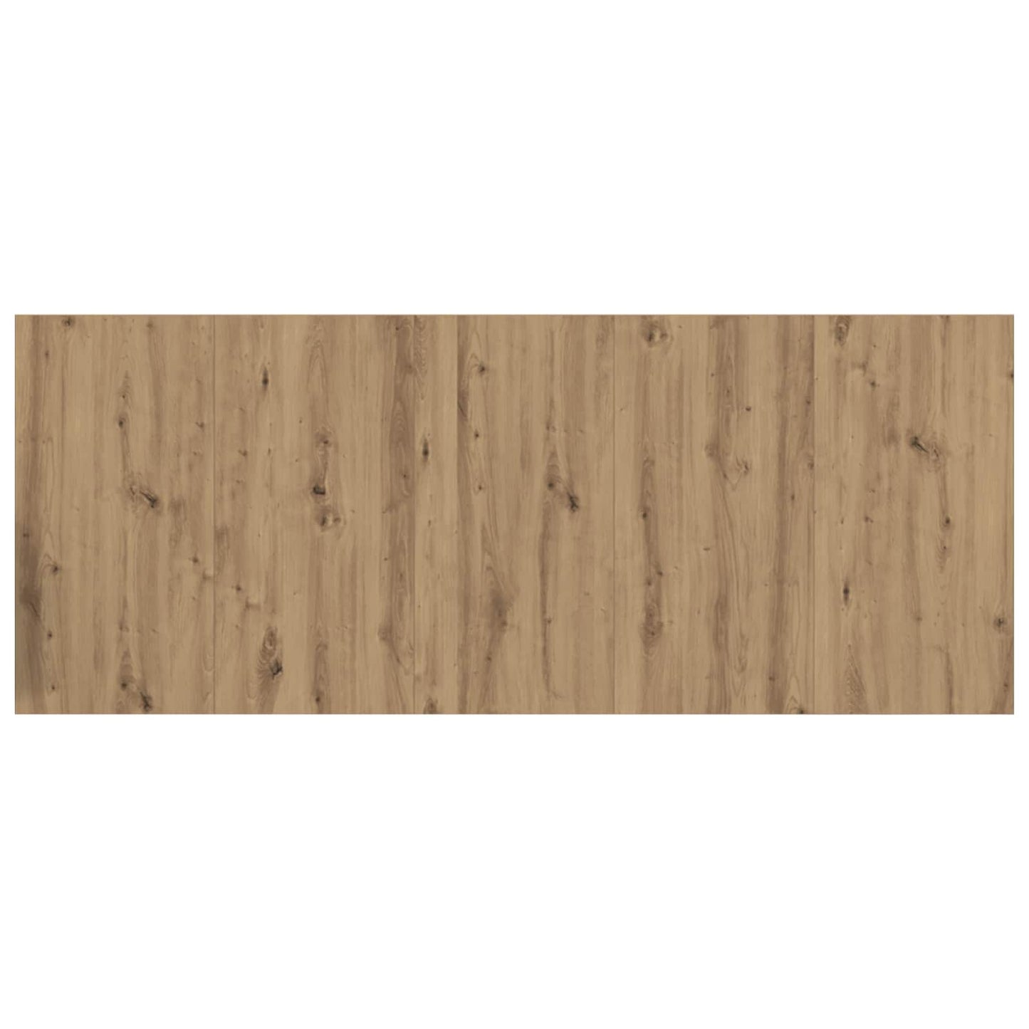 vidaXL Κεφαλή κρεβατιού με κομοδίνο με συρτάρι 3 pcs Artisan Oak