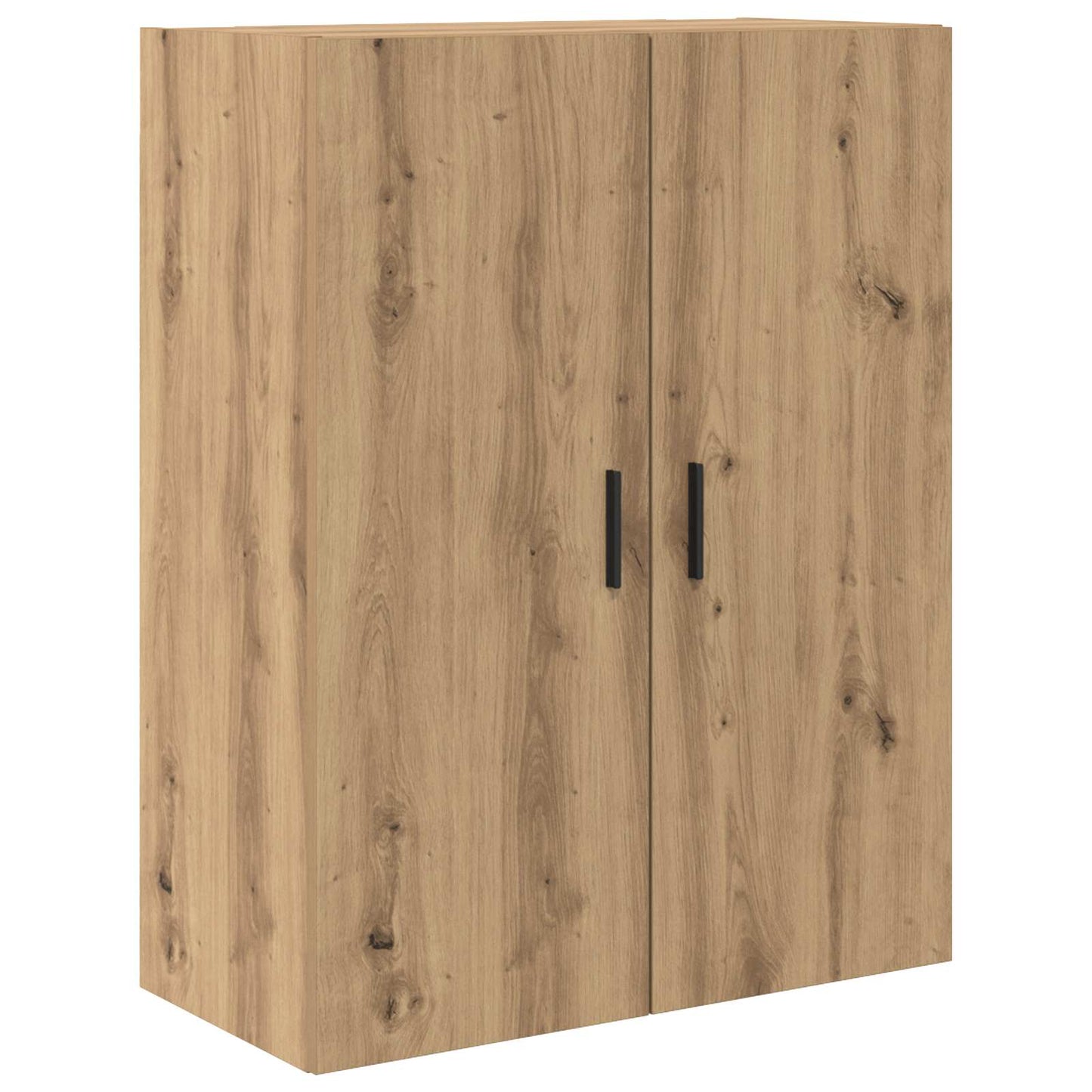 vidaXL Highboard με συρτάρι 2 pcs Artisan Oak Σύνθετο Ξύλο και Γυαλί