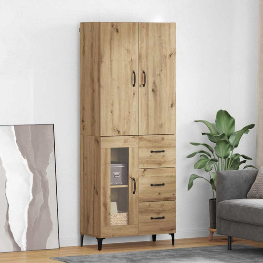 Highboard Artisan Oak 69,5 x 34 x 180 εκ. Επεξεργασμένο ξύλο