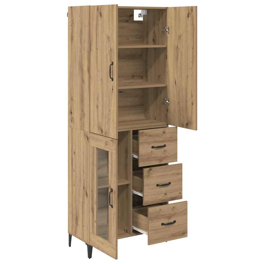 Highboard Artisan Oak 69,5 x 34 x 180 εκ. Επεξεργασμένο ξύλο