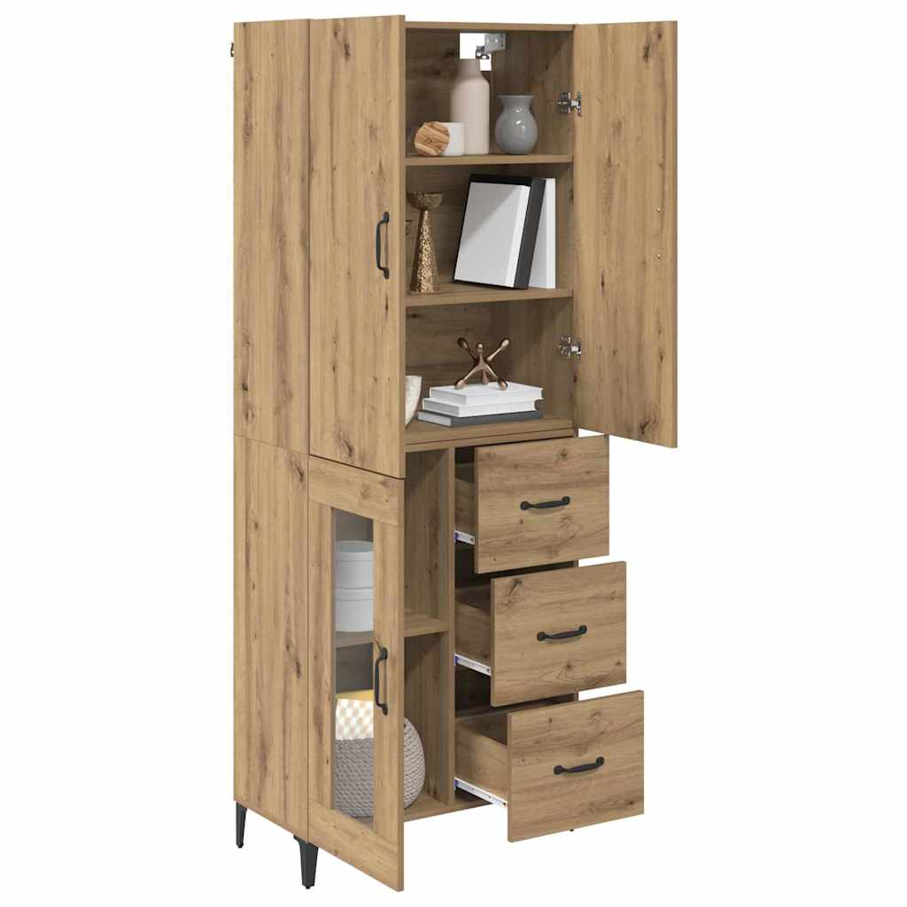 Highboard Artisan Oak 69,5 x 34 x 180 εκ. Επεξεργασμένο ξύλο