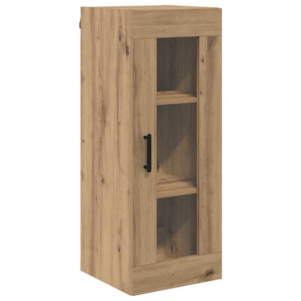vidaXL Highboard Artisan Oak 34,5 x 34 x 180 εκ. Επεξεργασμένο ξύλο