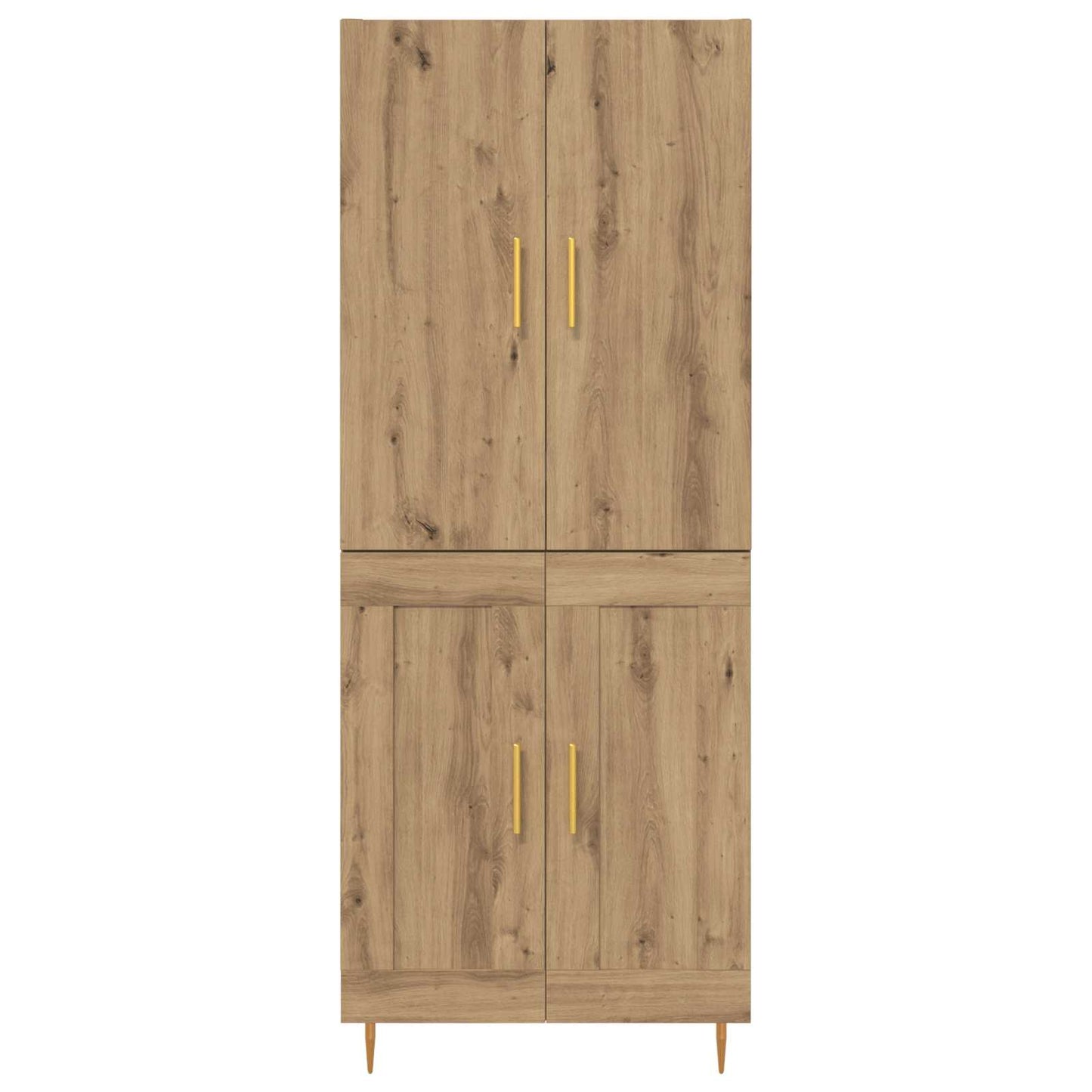 vidaXL Highboard Artisan Oak 69,5 x 34 x 180 εκ. Επεξεργασμένο ξύλο