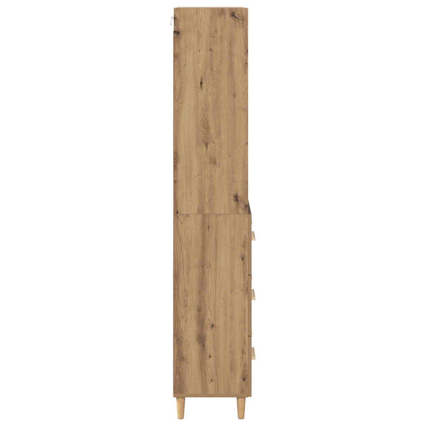 vidaXL Highboard Artisan Oak 69,5 x 32,5 x 180 εκ Επεξεργασμένο ξύλο